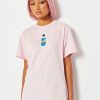 Thread Type Thread Type Fizzy Pop Oversized Embroidered T-Shirt Tops & T-Shirts