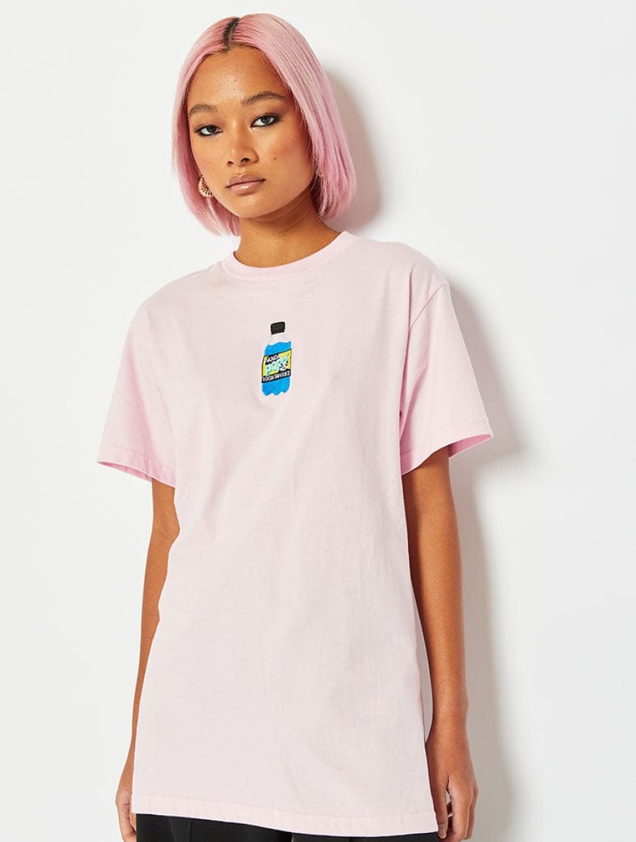 Thread Type Thread Type Fizzy Pop Oversized Embroidered T-Shirt Tops & T-Shirts