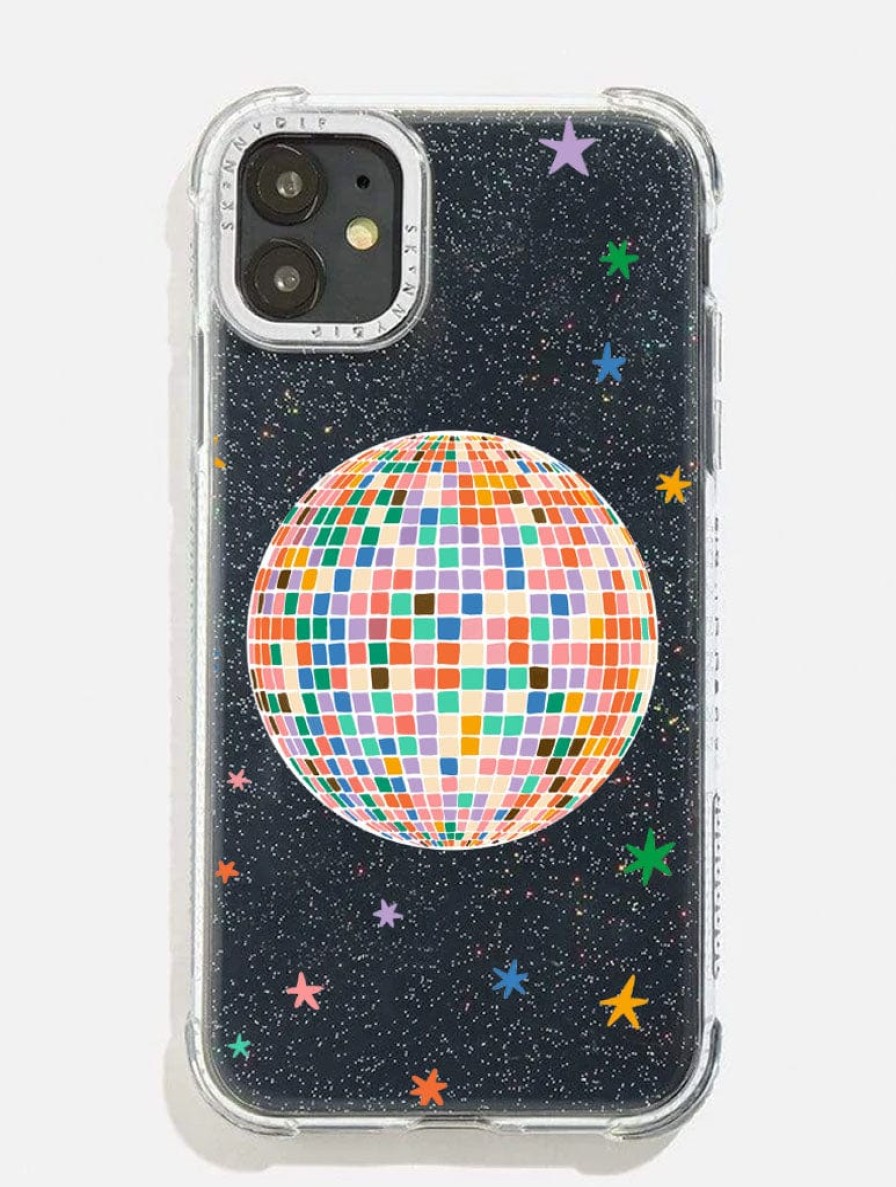 Skinnydip London Proper Good X Skinnydip Disco Ball Glitter Shock Iphone Case Iphone Xr / 11 Cases