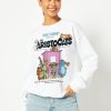 Skinnydip London Disney Aristocats Sweatshirt In White Loungewear