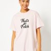 Skinnydip London Mean Girls X Skinnydip That'S So Fetch T-Shirt In Pink Tops & T-Shirts