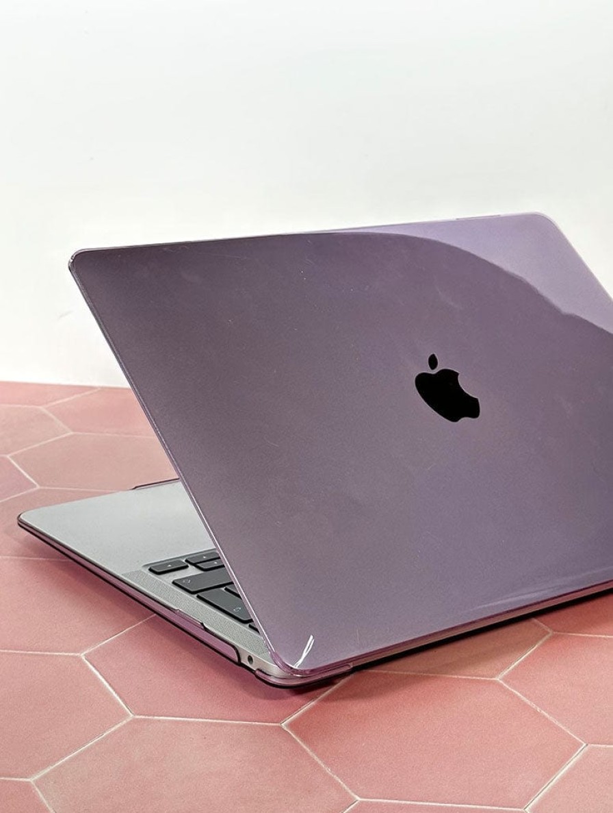 Skinnydip London Lilac Transparent Macbook Case Shop All Tech Accessories