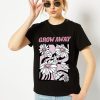 Skinnydip London Grow Away Black T-Shirt Tops & T-Shirts