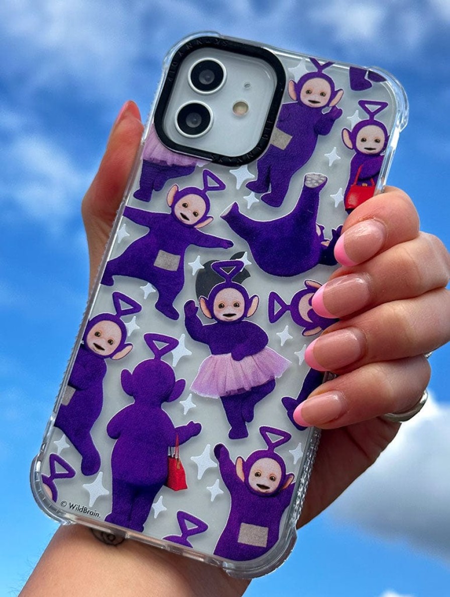 Skinnydip London Teletubbies X Skinnydip Tinky-Winky Shock Iphone Case Iphone 12 Pro Max Cases