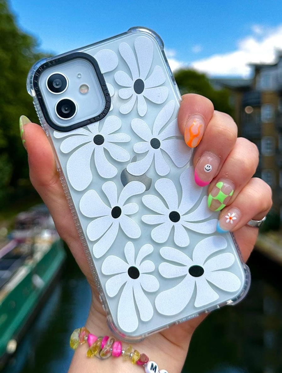 Skinnydip London Monochrome Daisy Shock Iphone Case Iphone 12 Pro Max Cases