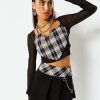 Skinnydip London Heart Crop Top With Diamante Text Tops & T-Shirts