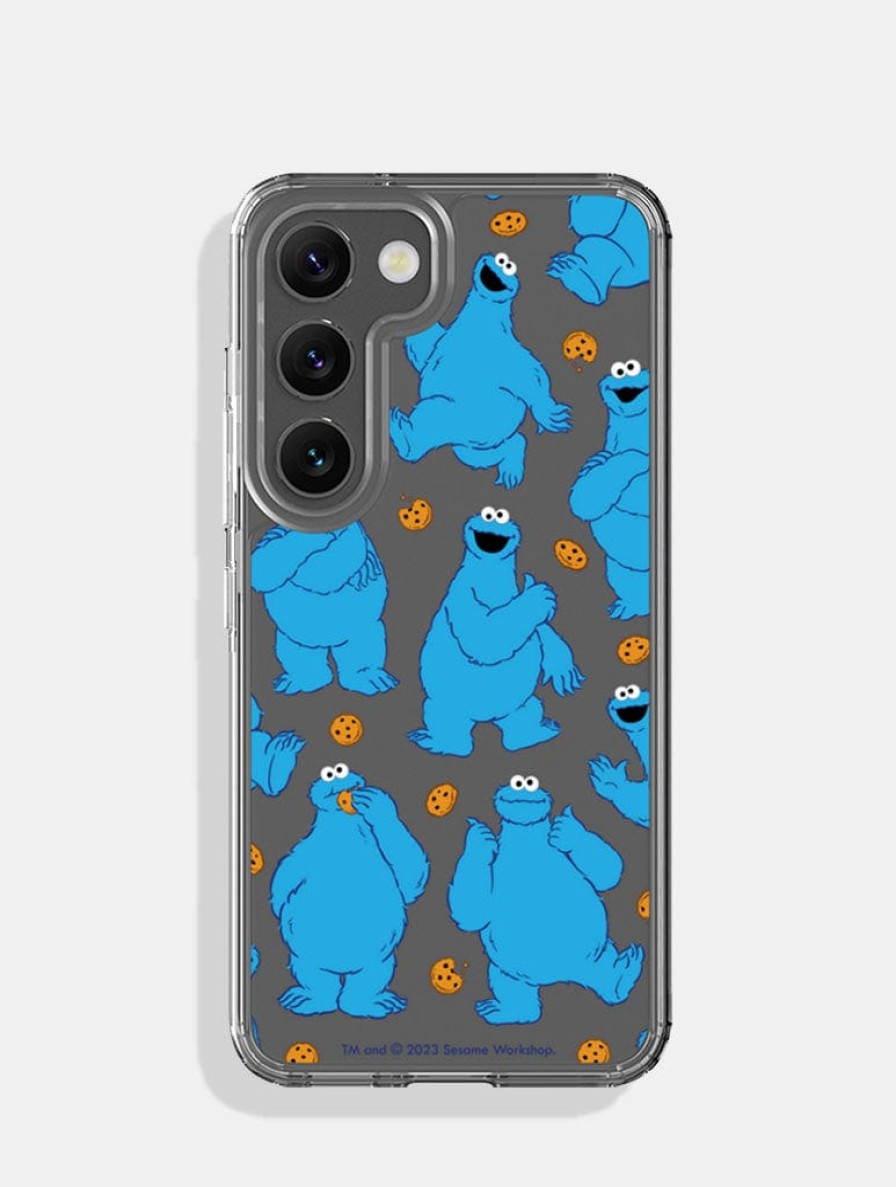 Skinnydip London Sesame Street X Skinnydip Cookie Monster Android Case Google Pixel 5A Cases