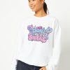 Skinnydip London Don'T Be A Snake Sweatshirt In White Hoodies & Sweatshirts