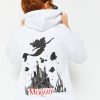 Skinnydip London Disney Little Mermaid Poster Hoodie In White Loungewear