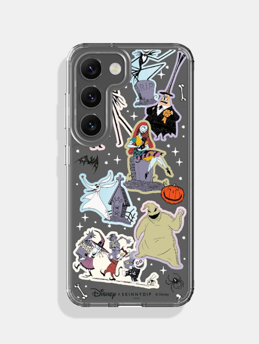 Skinnydip London Disney Nightmare Before Christmas Sticker Android Case Google Pixel 5A Cases