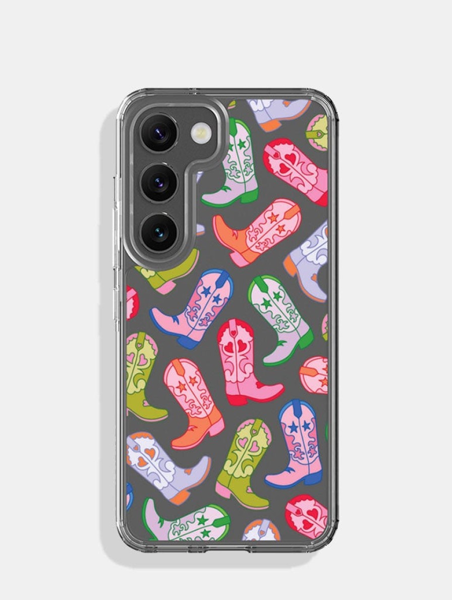 Skinnydip London Cowboy Boot Repeat Android Case Google Pixel 5A Cases