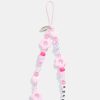 Skinnydip London Lover Pink Beaded Phone Strap Shop All Tech Accessories