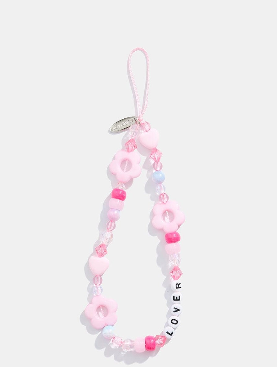 Skinnydip London Lover Pink Beaded Phone Strap Shop All Tech Accessories