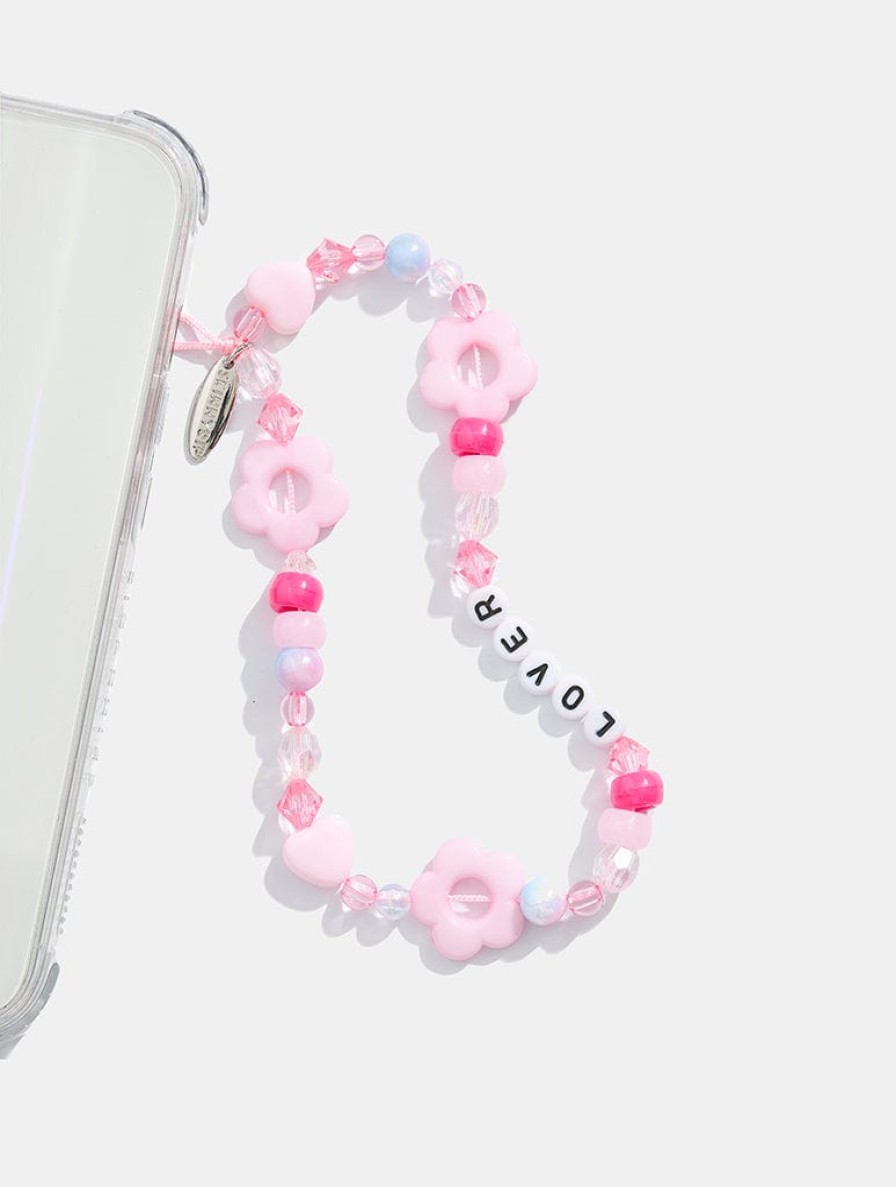 Skinnydip London Lover Pink Beaded Phone Strap Shop All Tech Accessories