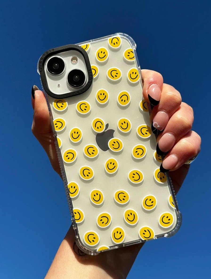 Skinnydip London Yellow Smile Shock Iphone Case Iphone 12 Pro Max Cases