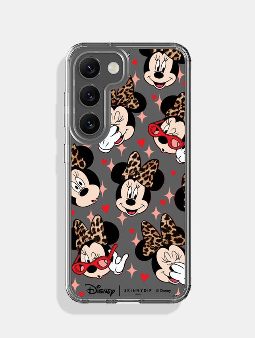 Skinnydip London Disney Minnie Leopard Android Case Google Pixel 5A Cases