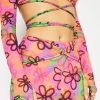 Skinnydip London Graffiti Daisy Ring Detail Flares Bottoms