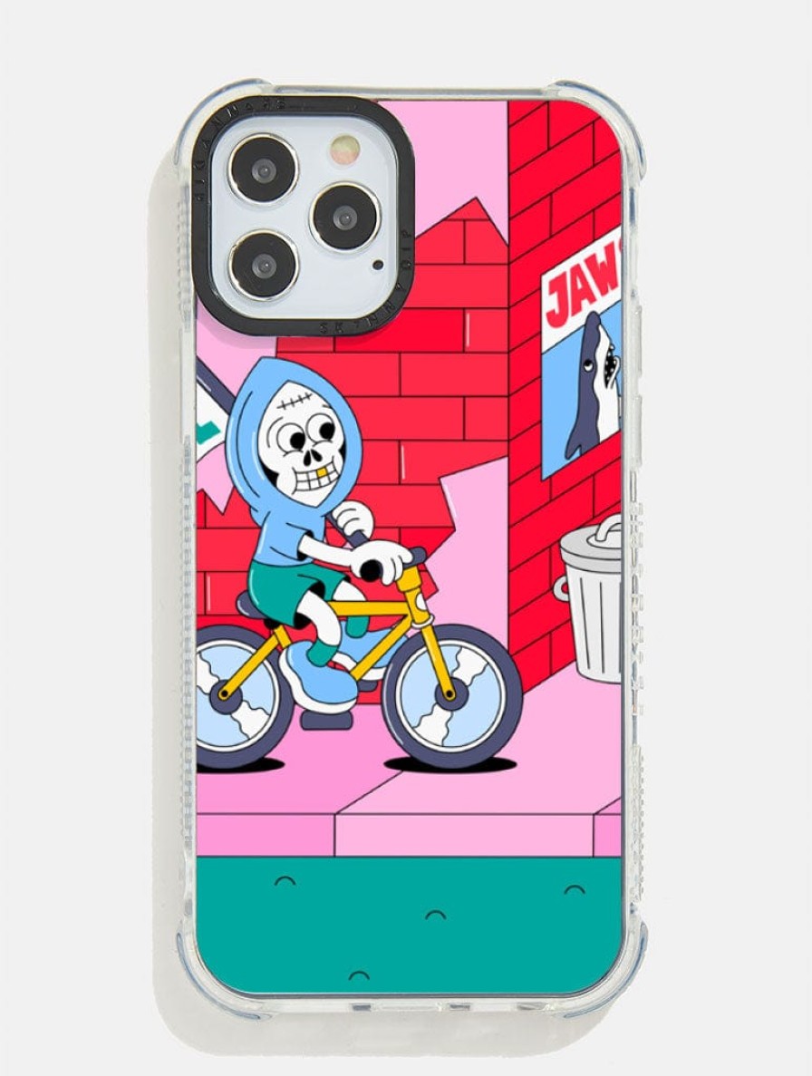 Skinnydip London Dirty Pote X Skinnydip Skeleton Print Shock Iphone Case Iphone 12 Pro Max Cases