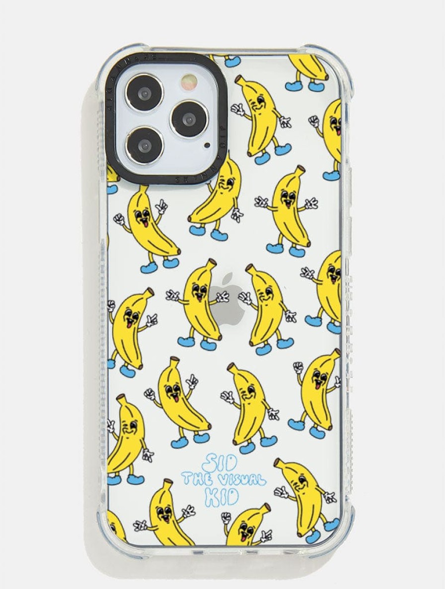 Skinnydip London Sid The Visual Kid X Skinnydip Happy Banana Shock Iphone Case Iphone 12 Pro Max Cases