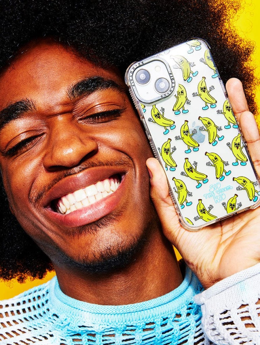 Skinnydip London Sid The Visual Kid X Skinnydip Happy Banana Shock Iphone Case Iphone 12 Pro Max Cases