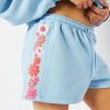 Skinnydip London Disney Hercules Jogger Shorts In Blue Bottoms