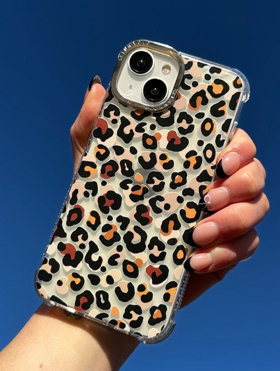 Skinnydip London Leopard Print Shock Iphone Case Iphone Xr / 11 Cases