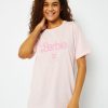 Skinnydip London Barbie X Skinnydip Beverley Hills Sports Club Pink T-Shirt Tops & T-Shirts