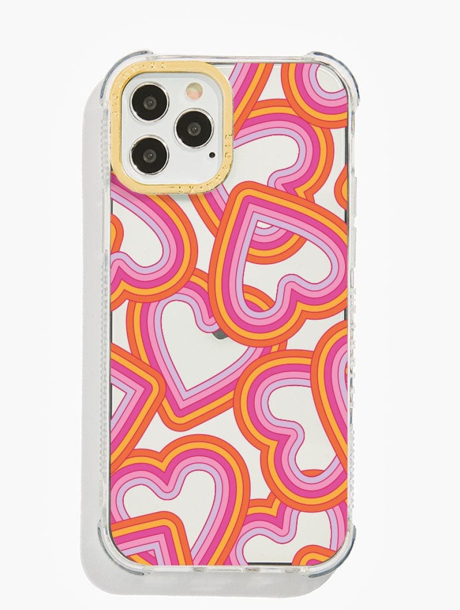 Skinnydip London Rainbow Heart Shock Iphone Case Iphone 12 Pro Max Cases