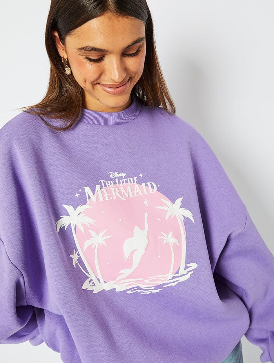 Skinnydip London Disney Little Mermaid Sunset Sweatshirt Hoodies & Sweatshirts