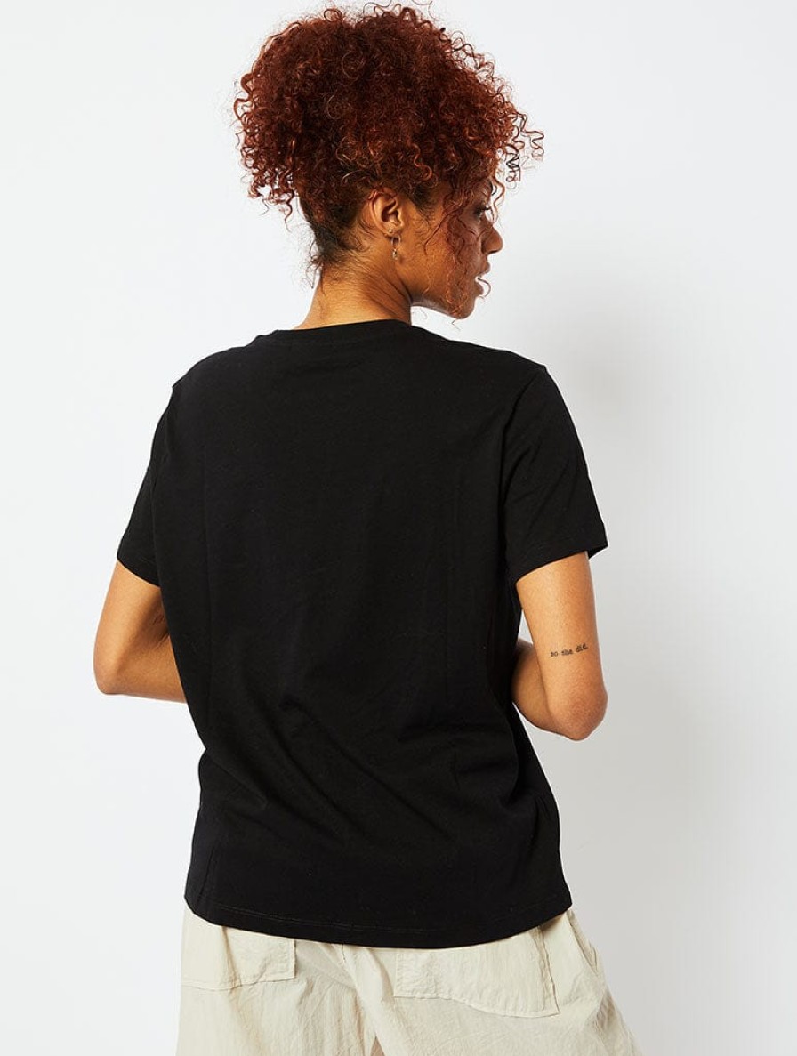 Skinnydip London Complex Carb Black T-Shirt Tops & T-Shirts