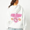 Skinnydip London Hello Kitty X Skinnydip Flower Hoodie In White Hoodies & Sweatshirts