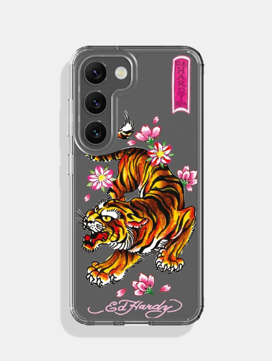 Skinnydip London Ed Hardy X Skinnydip Tiger Android Case Google Pixel 5A Cases