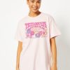 Skinnydip London Hungover T-Shirt In Pink Tops & T-Shirts