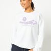 Skinnydip London Overthinkers Club Sweatshirt In White Loungewear