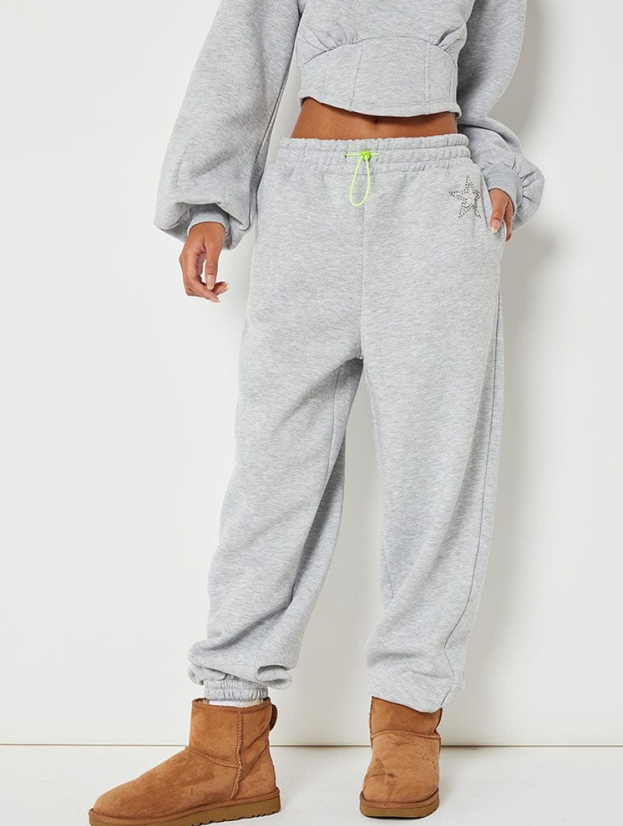 Skinnydip London Grey Sweat Joggers Bottoms