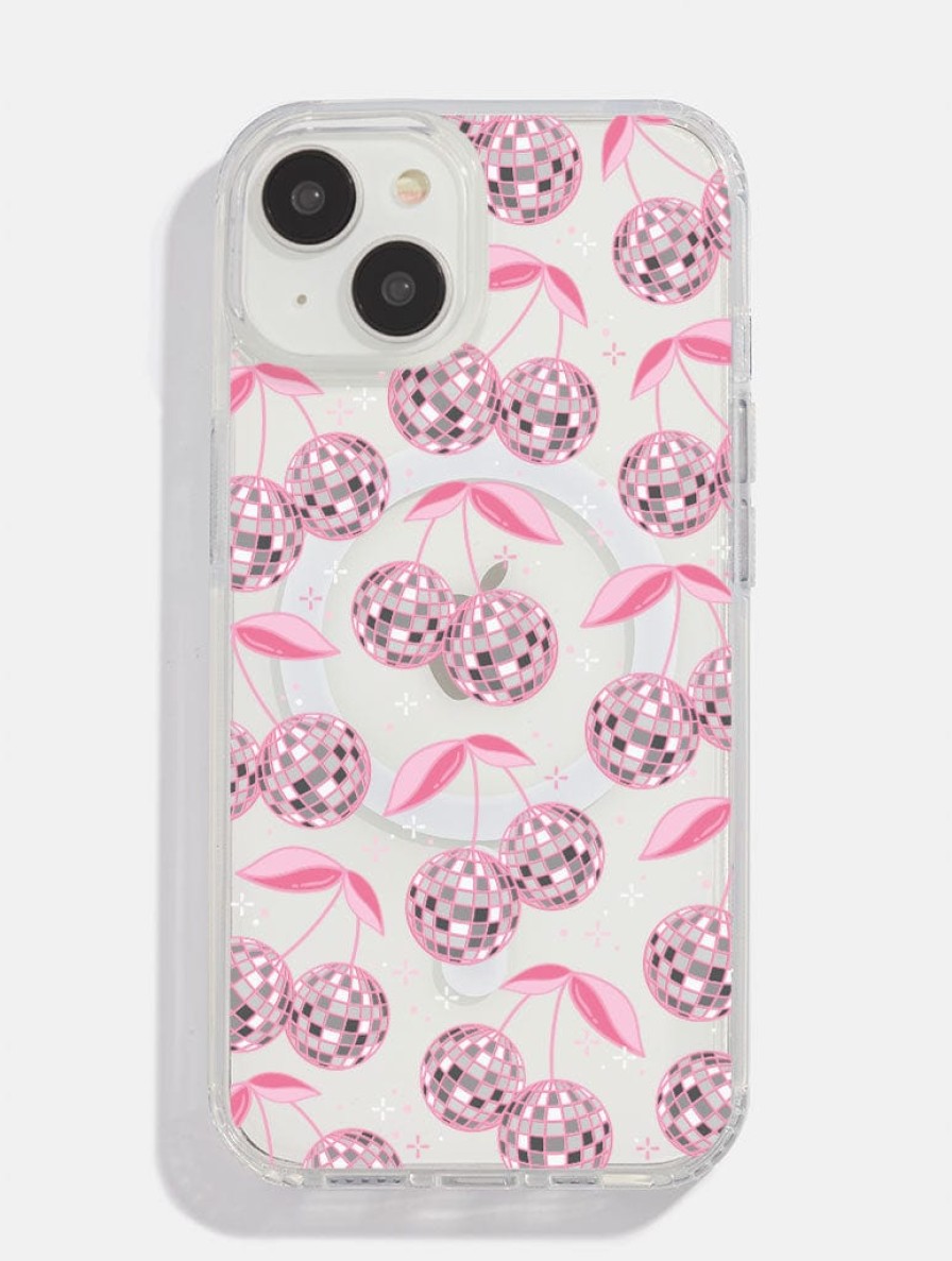 Skinnydip London Disco Cherries Pink Magsafe Iphone Case Iphone 12 Pro Cases