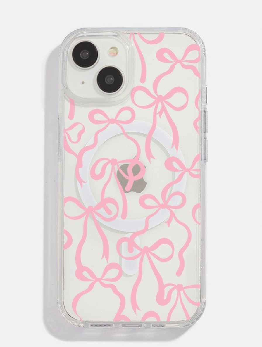 Skinnydip London Pink Bows Magsafe Iphone Case Iphone 12 Pro Cases