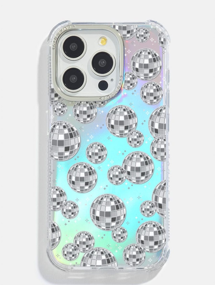 Skinnydip London Disco Ball Repeat Holo Foil Shock Iphone Case Iphone Xr / 11 Cases