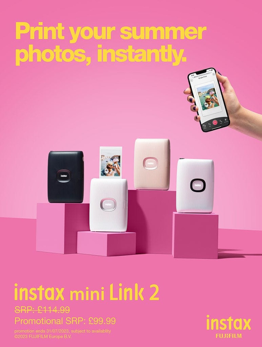 Instax Instax Mini Link 2 - Soft Pink Shop All Tech Accessories