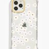 Skinnydip London White Ditsy Daisy Shock Iphone Case Iphone Xr / 11 Cases