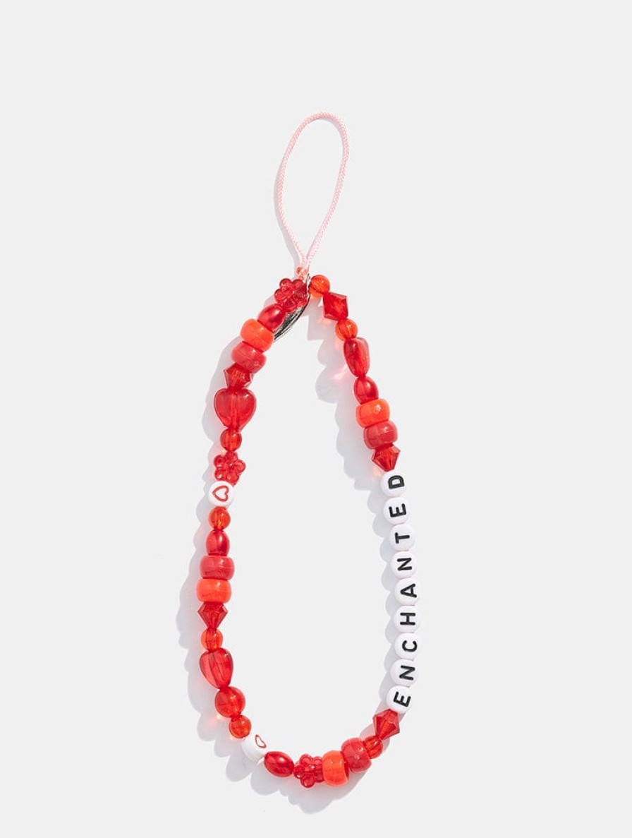 Skinnydip London Enchanted Red Beaded Phone Strap Shop All Tech Accessories