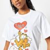 Skinnydip London Garfield X Skinnydip Yes I'M Ignoring You T-Shirt In White Tops & T-Shirts