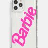 Skinnydip London Barbie X Skinnydip Logo Shock Iphone Case Iphone 13 Pro Cases