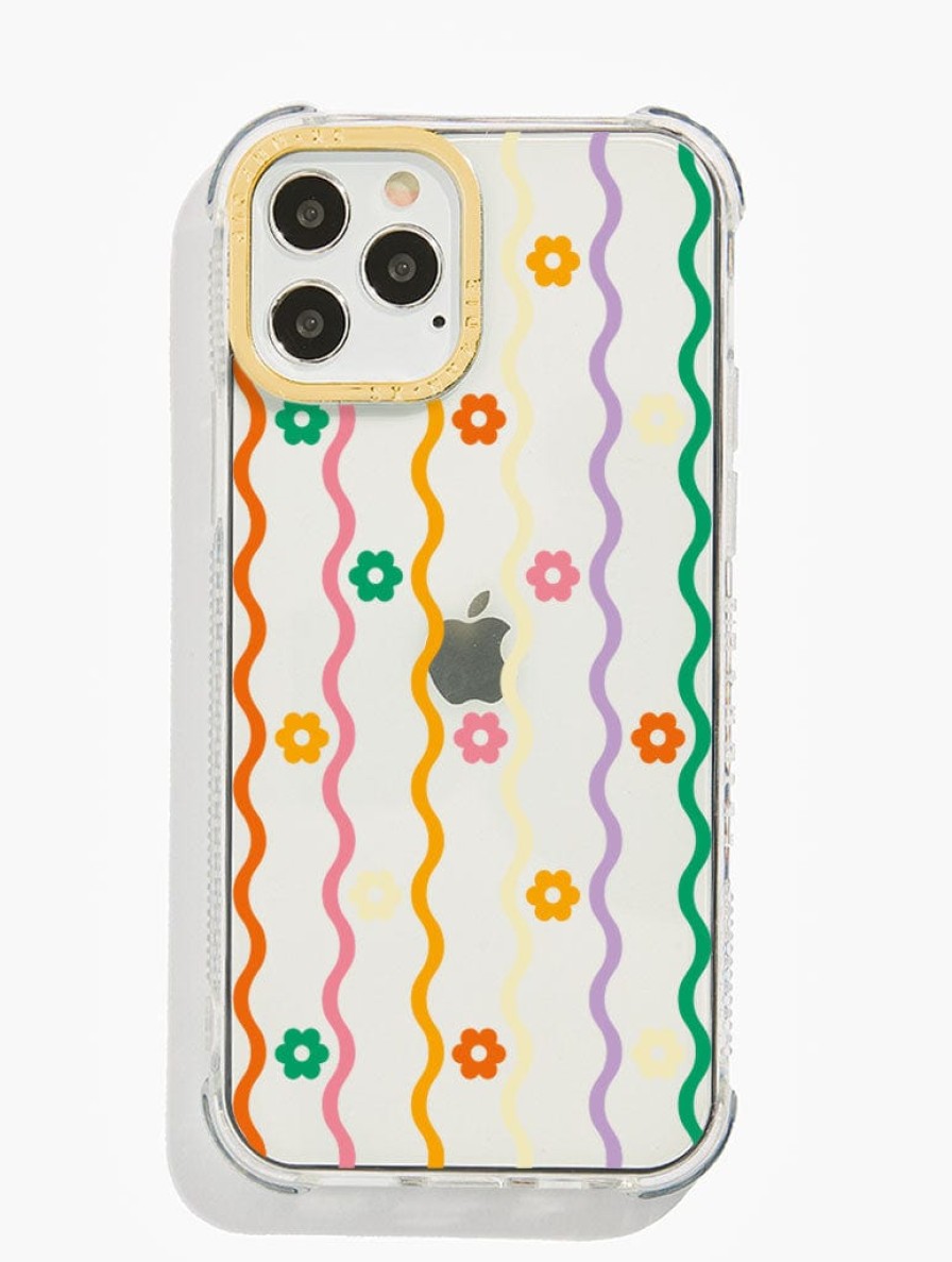 Skinnydip London Proper Good X Skinnydip Floral Wiggle Shock Iphone Case Iphone 12 Pro Max Cases