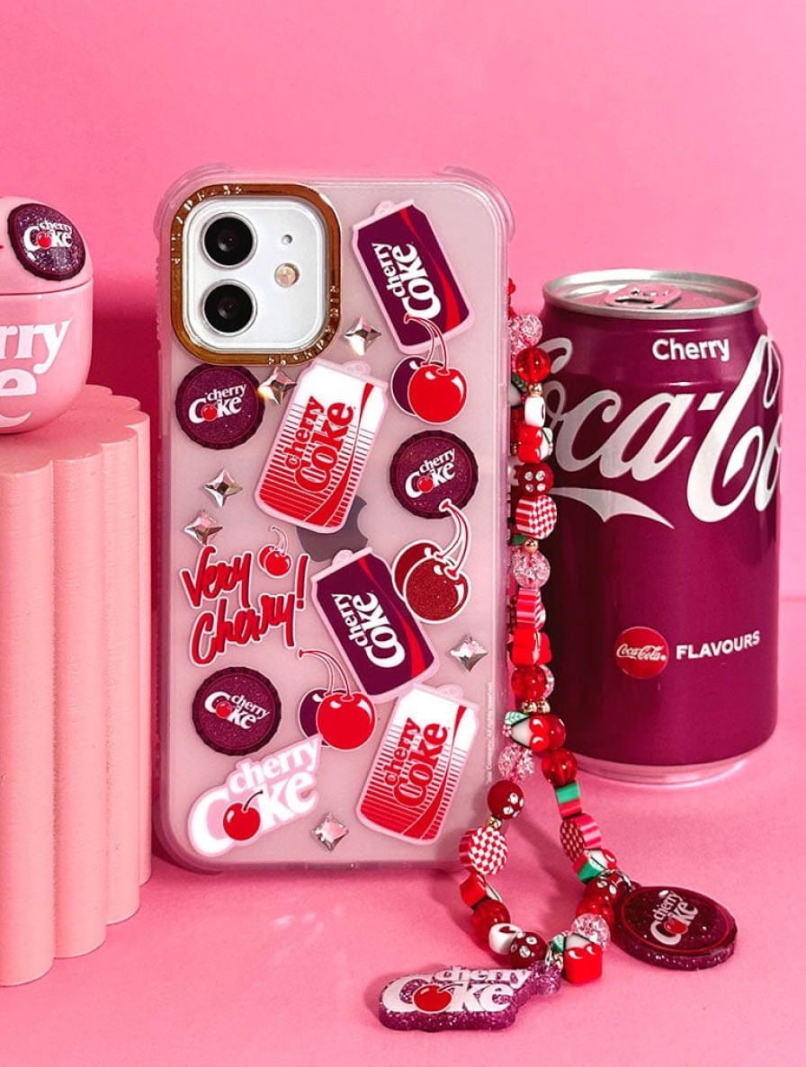 Skinnydip London Cherry Coke Sticker Effect Shock Iphone Case Shop All Tech Accessories