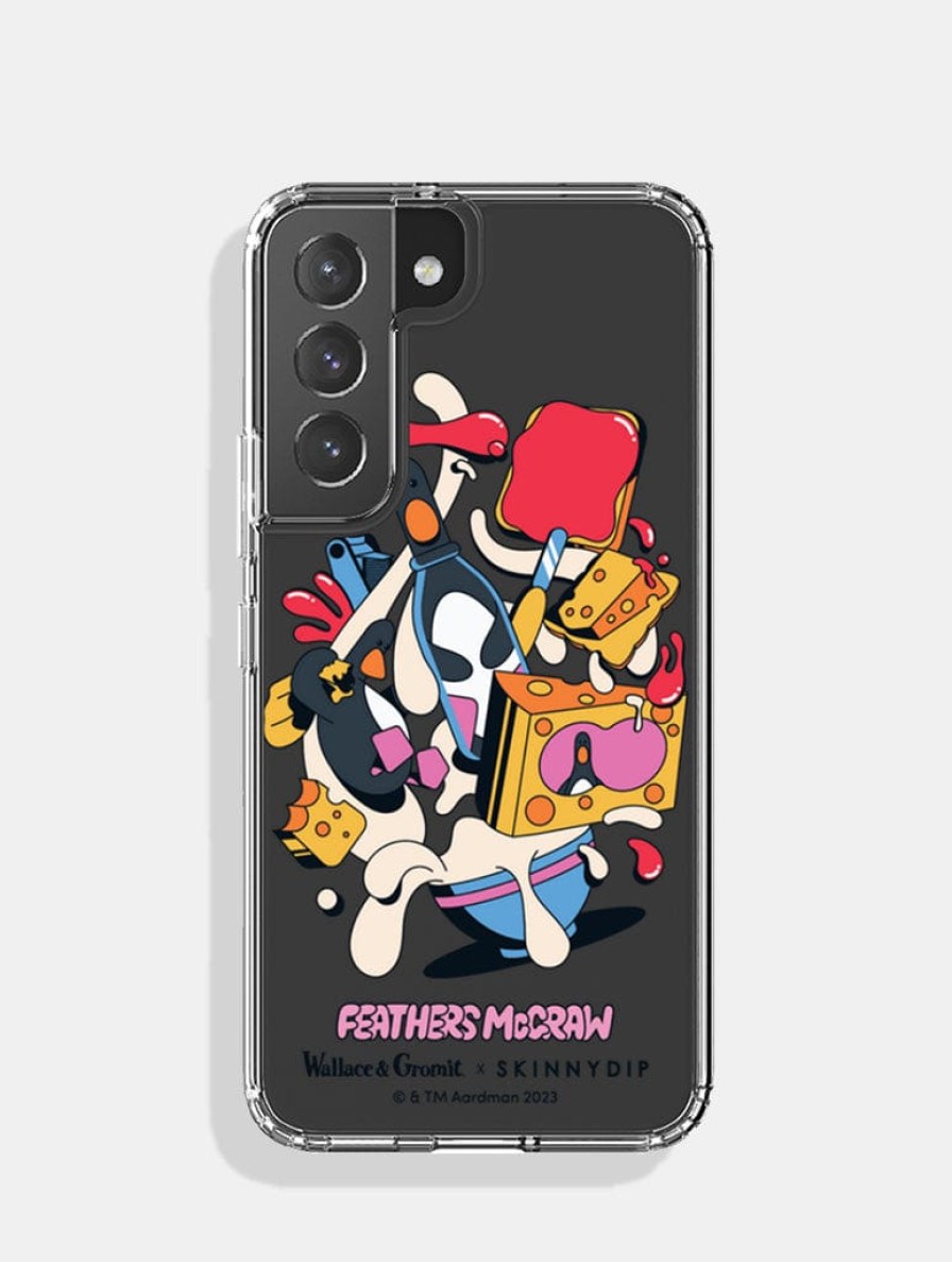 Skinnydip London Wallace & Gromit X Skinnydip Breakfast Time Android Case Google Pixel 5A Cases