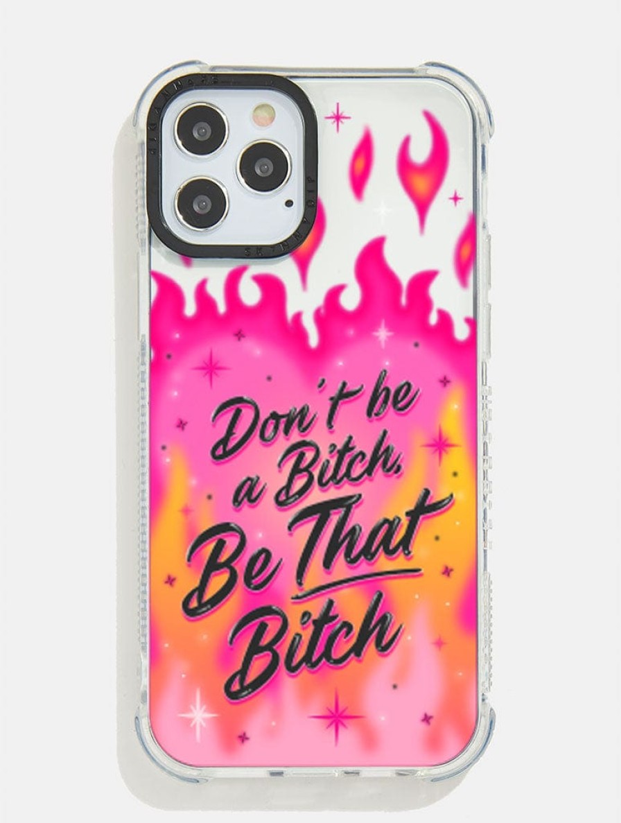 Skinnydip London Kathryn Lucy X Skinnydip Flames Shock Iphone Case Iphone 12 Pro Max Cases