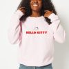 Skinnydip London Hello Kitty X Skinnydip Logo Sweatshirt In Pink Shop All Clothing