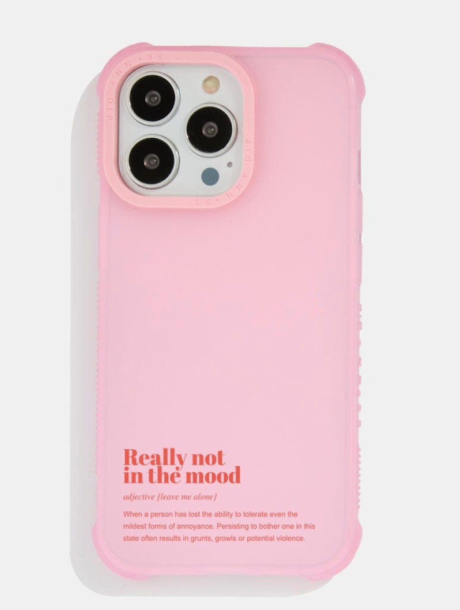 Skinnydip London Really Not In The Mood Minimal Shock Iphone Case Iphone 13 Pro Max Cases