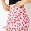 Skinnydip London Summer Blossom Ruched Mini Skirt Bottoms